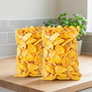 Rodajas de Durian Secas Envasadas al Vacío, Dulces y Crujientes, Bocadillos de Fruta Natural, Orgánicos, Veganos, Saludables - Product Image 4