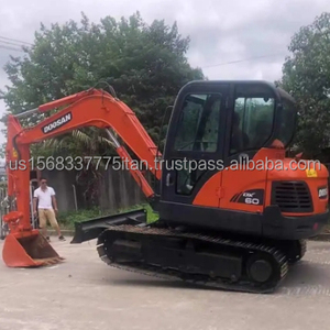 รถขุดขนาดเล็ก 6 ตัน มือสอง ยี่ห้อ Doosan รุ่น DX60 ปี 2023 กำลัง 98 กิโลวัตต์ ความจุบุ้งกี๋ 0.5 ลูกบาศก์เมตร ระบบไฮดรอลิก - Product Image 4
