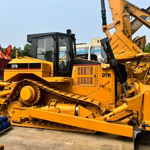 รถดันดิน Caterpillar D7R มือสอง รุ่นปี 2021 พร้อมมอเตอร์ปั๊มและเครื่องยนต์-กำลัง 179 กิโลวัตต์ น้ำหนัก 25000 กิโลกรัม ราคาถูกในจีน - Product Image 5