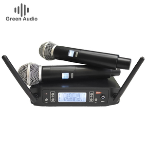 Micro không dây cầm tay UHF hai kênh tầm xa giá rẻ GAW-240 - Product Image 3