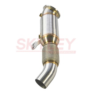Rendimiento B58 Catted Downpipe para 2016 + <span class=keywords><strong>BMW</strong></span> M240i M340i M440i M540i 740i X3 M40iX G01 X4 M40iX G02 Downpipe(NO para OPF/GPF) - Product Image 1