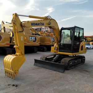 Excavadora Komatsu de marca mundial, excavadora pequeña sobre orugas, eficiente, ahorro de energía, 7 toneladas, PC70, excavadora usada de bajo coste - Product Image 3