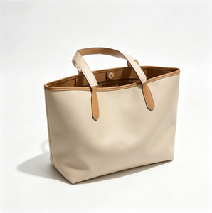 Bolso de mano de cuero PU para mujer, ligero, impermeable, cuadrado, con cremallera, para uso diario, de moda, bolso de mano de cuero genuino abierto - Product Image 5