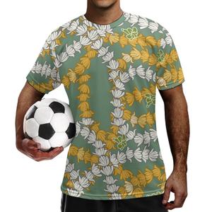 تخصيص فريق كرة القدم موحدة مايلى مع puakenikenin الطباعة على الطلب الرجال البوليستر قصيرة الأكمام لكرة القدم جيرسي - Product Image 5