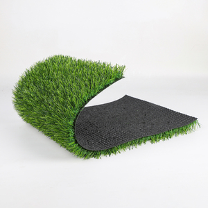 屋外用波型造園人工植物合成カーペット芝生カーペット、耐久性のある屋外用合成芝カーペット - Product Image 6