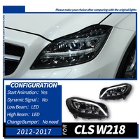 Adapté aux modèles Mercedes-Benz W218 CLS260 et CLS320 de 2012 à 2017, mise à niveau des phares bas de gamme vers des phares haut de gamme.