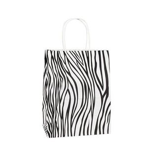 Bolsa de Papel para Comida para Llevar con Logotipo, Impresión a Color Personalizada, Cartón de Papel Kraft, Artículos Pequeños, Impresión Flexográfica en Blanco y Negro - Product Image 6