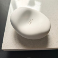 Diffuseur d'arômes en céramique blanche mate fait main, en forme de galet, pour l'aromathérapie