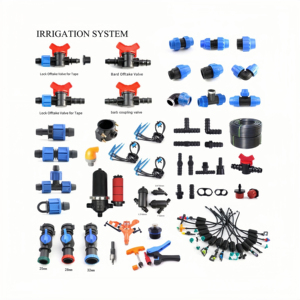 Excelente <span class=keywords><strong>Kit</strong></span> Completo de Accesorios de Plástico para Riego por <span class=keywords><strong>Goteo</strong></span>, Ideal para Riego de Árboles Frutales y Huertos - Product Image 4