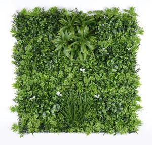 Fabricante chino vertical jardín montaje en pared planta artificial césped artificial alfombra verde musgo decoración - Product Image 1