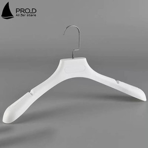 Bán Hot Chất Lượng Cao Cửa Hàng Quần Áo & Trung Tâm Mua Sắm Áo Vải Đen Nhựa Móc Áo - Product Image 3