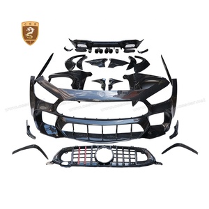 Per <span class=keywords><strong>Mercedes</strong></span> Bens AMG <span class=keywords><strong>GT</strong></span> GT50 GT43 GT53 GT63 Upgrade reggiseno-B RT1000 stile paraurti anteriore posteriore parafango Flares Body Wide Kit - Product Image 2