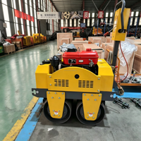 Mini-compacteur vibrant autoporté de 0,5 tonne pour béton, sol et asphalte – Compacteur hydraulique