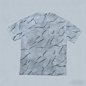 T-shirt tendance pour homme 2026 à manches courtes, haute qualité, délavé à l'acide, 100 % coton - Product Image 2