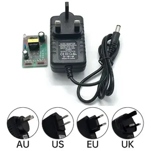 factory price 12v0.5a ac to dc power adapter 12v500ma power supply 6w switching adapter power for universal led lamp