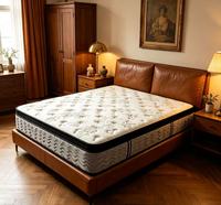 Matelas de lit de massage King Queen Double Size, matelas en mousse à mémoire de forme en gel compressé et emballé sous vide sur mesure