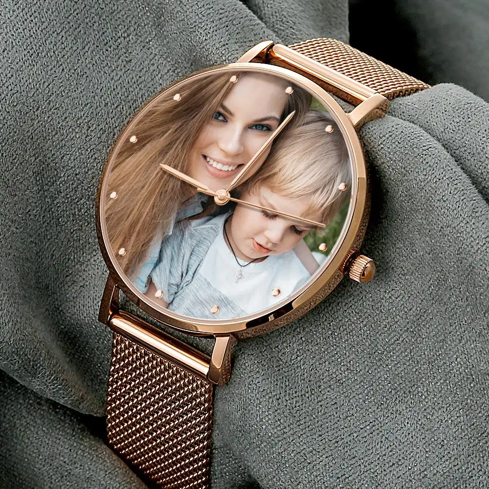 36mm Personalized Printing Watch Custom Photo Design Watch Design Your Own Women Wrist Watches