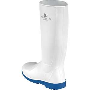 DELTA PLUS-Bota DE SEGURIDAD DE Pvc blanco-azul-SB fo SRC-EAN MW130666 BOOTS - Product Image 2