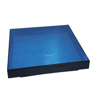 Piste de danse LED de type étoile, contrôlée par DMX512, éclairage RGB classé IP65 pour les discothèques