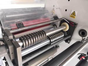 RTON-350 tự động tốc độ cao điều khiển động cơ servo dính giấy nhãn rạch tua máy với turrent Rewinder SLITTER - Product Image 3