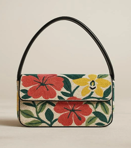 Bolsos de Mano de Lujo, Duraderos, Ligeros e Impermeables con Cierre de Cremallera Única y Bordado para Mujer, Bolsos de Noche Portátiles - Product Image 5