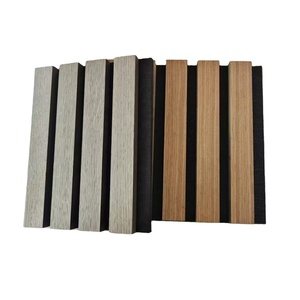 Panneau acoustique en <span class=keywords><strong>laine</strong></span> <span class=keywords><strong>de</strong></span> <span class=keywords><strong>roche</strong></span> Plafond insonorisé et mur intérieur cannelé Style <span class=keywords><strong>de</strong></span> design industriel pour studios et appartements - Product Image 1