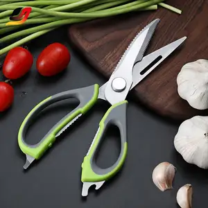 Powerful Multifunctional Kitchen Scissors Household Stainless Steel Detachable Special Barbecue Scissor