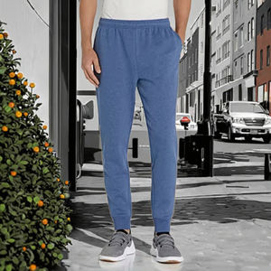 กางเกงจ็อกเกอร์ลำลองผู้ชาย เอวกลาง สไตล์สปอร์ต ฟิตเนส สตรีทแวร์ น้ำหนักเบา ทรงตรง/โค้ง ลายทาง วินเทจ สีสันสดใส ผ้าลูกฟูก แบบสั่งทำ - Product Image 3