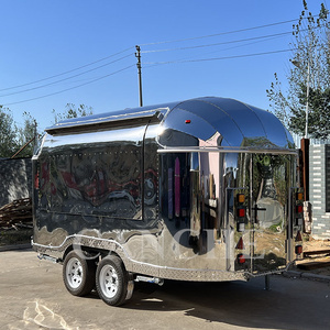 Camion de glaces et de restauration rapide mobile polyvalent | Remorque de restauration entièrement équipée avec cuisine pour la vente de rue - Product Image 5