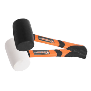 Mazo de goma de color negro 450gr con producto de herramienta manual de fibra Kendo - Product Image 1