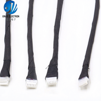 Arnés de Cables con Conector Recubierto de Tela Trenzada, Funda Trenzada Resistente a la Abrasión para Cableado Interno de Equipos Electrónicos