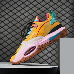 Zapatillas de baloncesto de estilo Retro para hombre, calzado deportivo antideslizante, resistente al desgaste, para Otoño e Invierno - Product Image 2