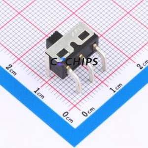 SS-12D11L3 Slide Switch Through hole Component (THT) Switch Single Pole Double Throw Rectangle Pin Header PC Pin 13.5mm - Product Image 2