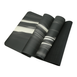 Tappetino Yoga di Lusso di Alta Gamma Impermeabile e Durevole con Logo Personalizzato in Pelle PU e Gomma Naturale per la <span class=keywords><strong>Pratica</strong></span> - Product Image 2