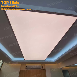 <span class=keywords><strong>2025</strong></span> Trung Quốc nhà máy bán hàng trực tiếp không độc hại hiện đại chống cháy treo hộp Đèn trần <span class=keywords><strong>PVC</strong></span> Stretch Trần cho văn phòng - Product Image 2