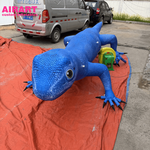 <span class=keywords><strong>Globo</strong></span> inflable con forma de lagarto con temática de selva tropical, accesorios inflables de animales camaleones - Product Image 1