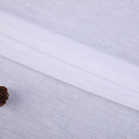 Tissu en jersey de polyester mince respirant blanchi en usine tricoté en trame pour couvertures intérieures oreillers en latex garçons filles robes