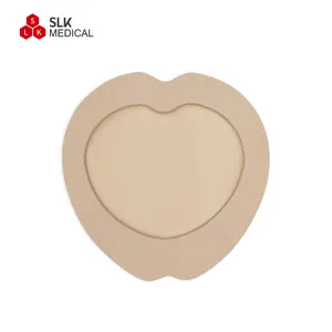 Alexer Silicone Bedsore Wound Dressing Sacral Bordered Foam Dressing High Absorbency Adhesive Pressure dressing for Sacrum Wound