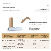 Canapé modulaire en tissu moderne et simple, bloc Tofu, compression sous vide, module paresseux pour salon et petit appartement