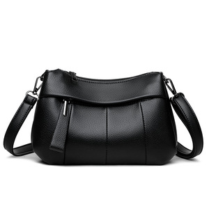 Borsa da donna in morbida pelle borsa a tracolla di alta qualità da donna nuova piccola borsa da donna di mezza età - Product Image 6