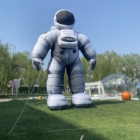 Costume d'astronaute gonflable géant personnalisé avec souffleur d'air - Affichage publicitaire imperméable et résistant aux intempéries