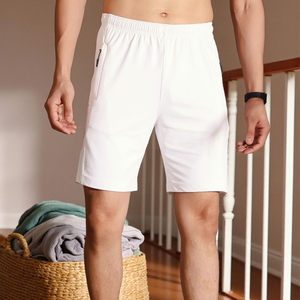 Solid Color Breathable Fabric Casual Gym Wear Summer <b>Shorts</b> with Custom Color High Quality EcoFriendly Canvas <b>Men</b> Fitness <b>Shorts</b> - Product Image 2