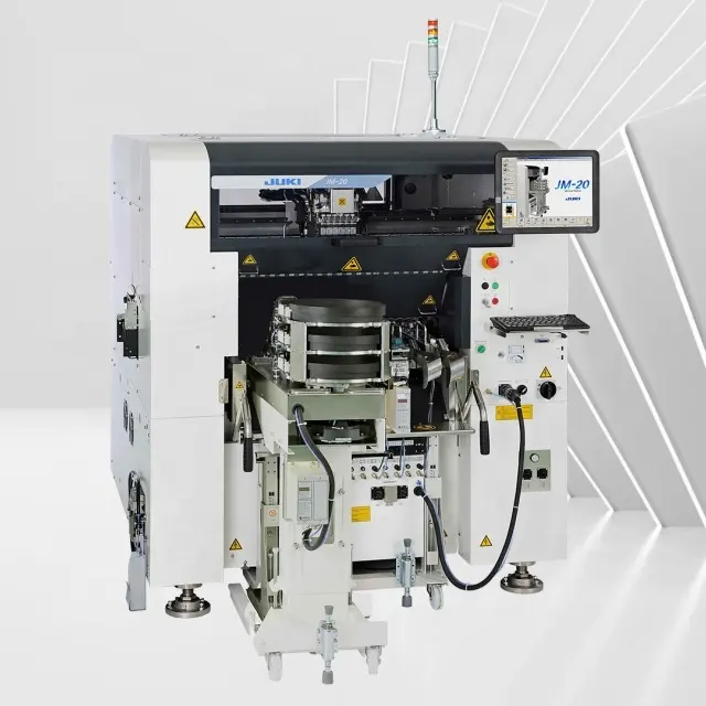 La macchina di automazione JUKI JM-20 corrisponde a vari componenti plug-in di forma speciale di grandi e alte dimensioni
