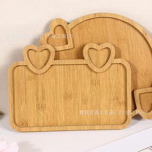 Wooden Heart Shaped <b>Tray</b> 28x20x1.2 Cm For Desserts <b>Snacks</b> Valentine's Day Serving Platter - Product Image 2