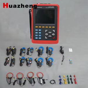 Analyseur numérique de qualité de l'énergie triphasé avec transformateur de courant CT 0-400V, écran LCD 4,3 pouces, communication RS-232 - Product Image 1