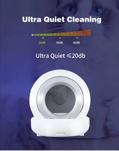Bac à litière automatique pour chat, nettoyage automatique, grande capacité interne de 65 L, bac à litière automatique pour chat - Product Image 5