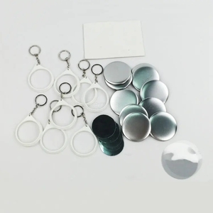 58mm Round Keychain Mirror Button Tin Badge Custom Butterfly Design Metal Blank for Lapel Pins &amp; Souvenirs Craft <strong>Applications</strong> - Product Image 4