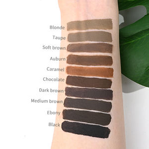 Cosmétiques en gros Pommade pour les sourcils imperméable à l'eau 23 couleurs Pommade pour les sourcils de votre propre marque Gel pour les sourcils - Product Image 3