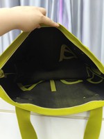 Sacs fourre-tout jacquard pour femmes, grands sacs à main en tricot avec personnalisation de marque pour la vente au détail et la promotion