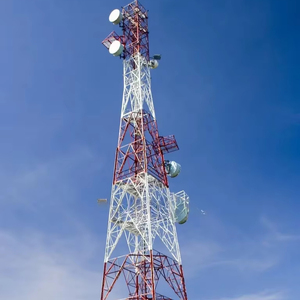 Tour de télécommunication autoportante en acier cornière de 30 à 100 m pour antennes et réseaux micro-ondes - Product Image 1